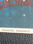 1909-11 T206 White Border Miller Huggins (HOF) Piedmont Cincinnati Reds trimmed