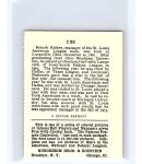 1978 Dover 1914 Cracker Jack Reprint Branch Rickey #133