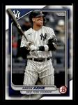 2024 Bowman Paper Aaron Judge New York Yankees #7  5 Card Lot