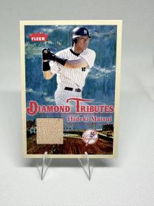 2005 Fleer Tradition - Diamond Tributes Hideki Matsui #DT/HM Materials (MEM)