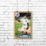 Papa Emeritus Ghost Chicago White Sox 1987 Baseball Card Poster - 11x17 inches