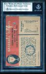 Lloyd Waner HOF Signed 1961 Fleer #84 Pirates BGS BAS AUTO Low Pop