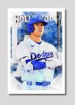 Shohei Ohtani Los Angeles Dodgers 4x6 Art Photo Print John Rudolph Signed