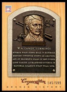 2012 Panini Cooperstown Candy Cummings #95 Bronze Card