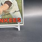 Whitey Ford 1967 Topps #5 New York Yankees Vintage Baseball Card VG-EX