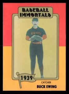 Buck Ewing 1980-87 SSPC HOF Card #21 New York Giants