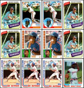 Topps Mickey Rivers (27) Card Lot - A REAL GEM – MAKE EVERY DAY SPECIAL!