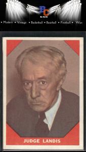 1960 Fleer Baseball Greats #64 Kenesaw Landis