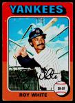 1975 Topps #375 Roy White - POOR