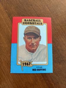 Red Ruffing 1980-87 SSPC Baseball Immortals #106 New York Yankees HOF