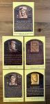 Vintage VTG 1980s Hall of Fame Postcards Clemente Mays Aaron Alexander Delahanty
