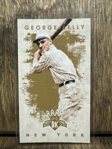 2016 Panini Diamond Kings Mini George Kelly #5 HOF New York ⚡️