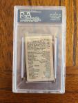 1921 E253 Oxford Confectionery Tris Speaker PSA 2.5 HOF LOW POP Confectionary
