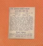 1940 Play Ball #170 Tris Speaker HOF *SUPERMAN AD* Baseball Card *CgC605*