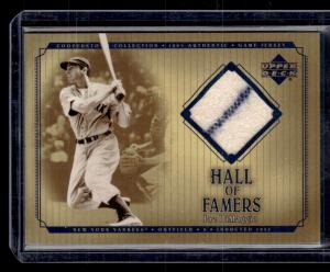 2001 Upper Deck Hall of Famers #J-JD Joe DiMaggio Game-Used Jerseys