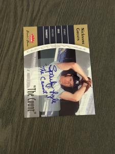 2006 Fleer Greats of the Game Nickname Greats Auto NG-SL SPARKY LYLE "The Count"