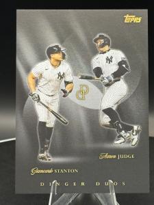 2025 Topps Dynamic Dinger Duos #DD-01 Aaron Judge / Giancarlo Stanton