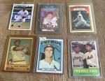6- Cards Including A 1963 Topps #68 Friendly Foes (Gil Hodges / Duke Snider)