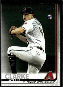 2019 Topps Update Taylor Clarke Arizona Diamondbacks RC #US169  5 Card Lot