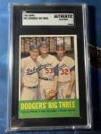 1963 Topps - Sandy Koufax, Don Drysdale, Johnny Podres #412