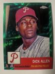 2022 Topps Chrome Platinum Anniversary - Dick Allen #283 Green Wve Refractor /99