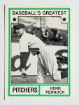 1982 TCMA Greatest Pitchers #30 Herb Pennock