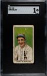 1908 E102 Eddie Collins Baseball Card SGC 1