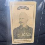 ANDREWS & CO. CAP ANSON CHICAGO SPORTING LIFE PLUG TOBACCO BASEBALL CARD