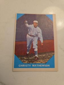 1960 Fleer Baseball Greats - Christy Mathewson #2