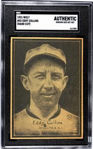 1931 W517 Eddie Collins HOF Sports Card #52
