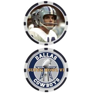 LANCE ALWORTH - COWBOYS SUPER BOW VI - POKER CHIP