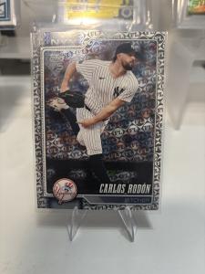 Carlos Rodon Spring Training Foil 2026 Topps #82 New York Yankees Baseball Card