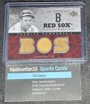 Jimmie Foxx 2007 UD Premier Remnants 3 Triple Bat Relic #PR3-JF 6/10 Boston