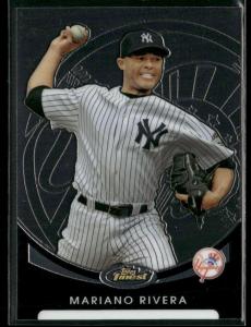 2010 Topps Finest Mariano Rivera #52 New York Yankees
