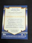 Clayton Kershaw 2012 Topps All-Star Stitches GU Jersey Relic #AS-CLK LA DODGERS