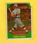 1960 Fleer Frank Home Run Baker #41 Philadelphia A's Filler FREE SHIPPING