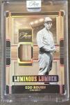 2025 Panini Three and Two Luminous Lumber Edd Roush Holo Gold Bat Relic 10/10