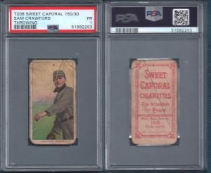 1909-11 T206 Baseball Tobacco ORIGINAL Cards - "A thru L" All GRADED - U Pick