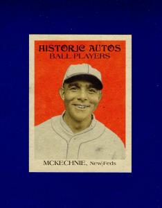 #34 Bill McKechnie/BING MILLER, 1915 Newark ~ Federal Baseball League | 2019HA
