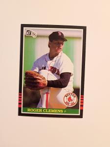 1985 DONRUSS # 273  ROGER CLEMENS  RC  ROOKIE NEAR MINT OR BETTER