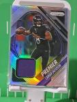 LAMAR JACKSON PREMIER PRIZM PATCH CARD 🔥🔥🔥 ( J8) 