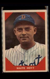 1960 Fleer Baseball Greats #69 Waite Hoyt - ( pk2 )
