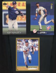 1993 1997 1999 Upper Deck Topps Derek Jeter