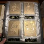 Danbury Mint 22KT Gold Baseball Card Set (50 Complete) Babe Ruth, Ty Cobb, etc.