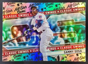 2025 Topps All-Star Game Mega Box Sammy Sosa Classic Swings #CS-18 Cubs