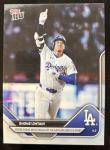 SHOHEI OHTANI 2025 MLB TOPPS NOW #35 Bobble Head Night Walk Off Dodgers