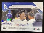 SHOHEI OHTANI 2025 MLB TOPPS NOW #35 Bobble Head Night Walk Off Dodgers