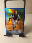 2011 Topps Chrome Jorge Posada Blue Refractor # 74/99 New York Yankees