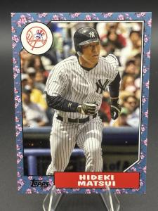 2022 Topps Japan Edition Hideki Matsui Cherry Tree Yankees