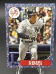 2022 Topps Japan Edition Hideki Matsui Cherry Tree Yankees